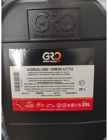 GRO Agrolube 10W30 UTTO