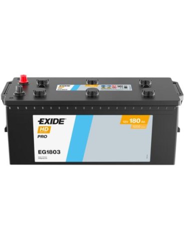 BATERIA EXIDE HD PRO EG1803 180Ah POSITIVO IZQUIERDA