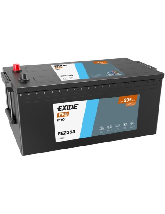 BATERIA EXIDE EFB PRO EE2353 12V 235Ah 1200A(EN)