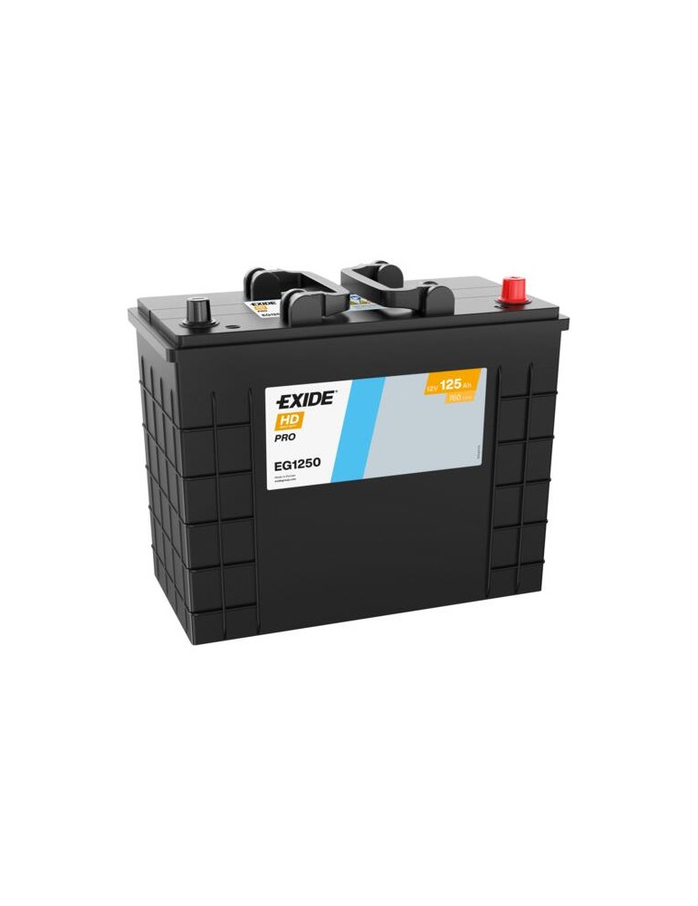 BATERIA EXIDE HD PRO EG1250 125Ah 760A VELFAIR