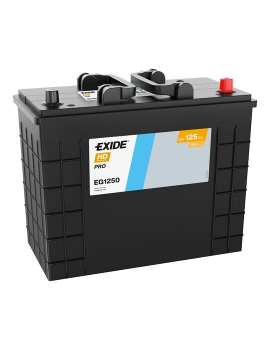 BATERIA EXIDE HD PRO EG1250 125Ah 760A VELFAIR