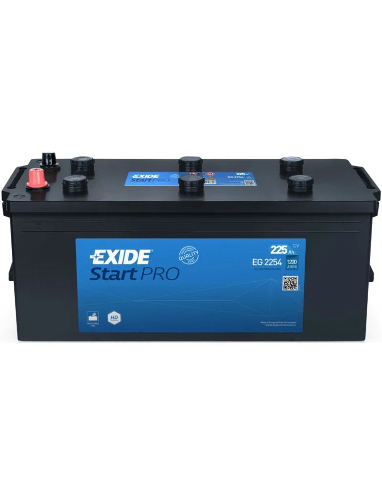 Batería Exide EG2254 225Ah VELFAIR