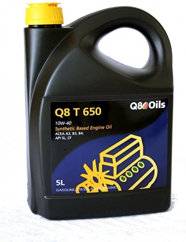Q8 Oils T650 10W40 (5 litros)